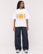 Mockup Boxy Heavyweight Tee White female full-body 04