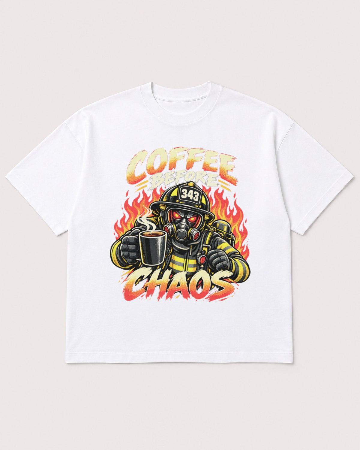 Mockup Boxy Heavyweight Tee White product