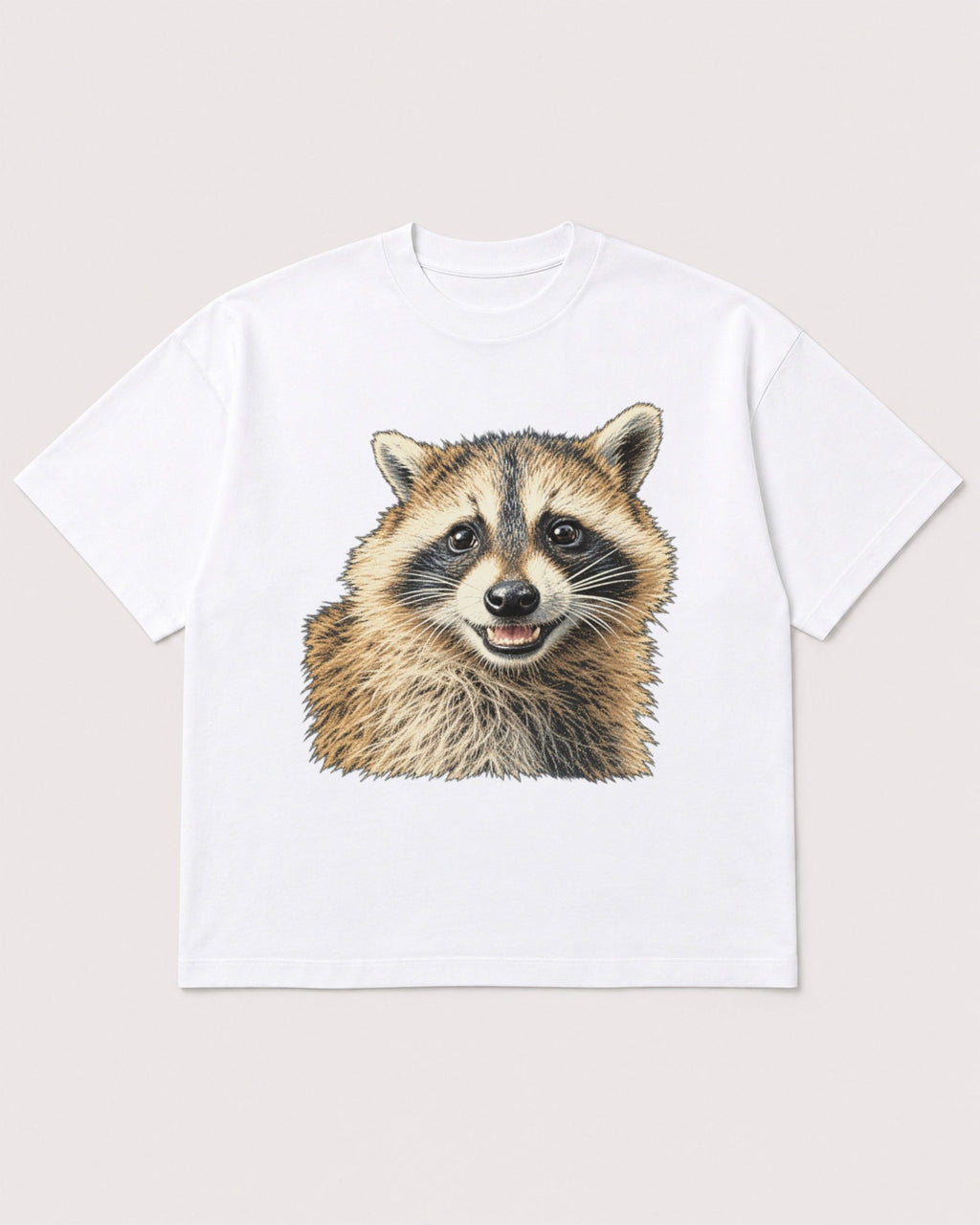 Mockup Boxy Heavyweight Tee White product