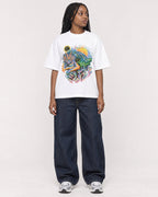 Mockup Boxy Heavyweight Tee White female full-body 04