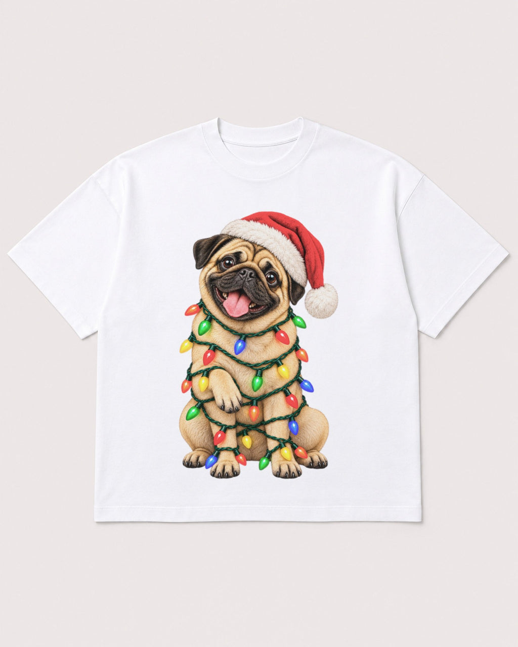 Mockup Boxy Heavyweight Tee White product