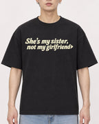 Mockup Boxy Heavyweight Tee Black male close-up 01