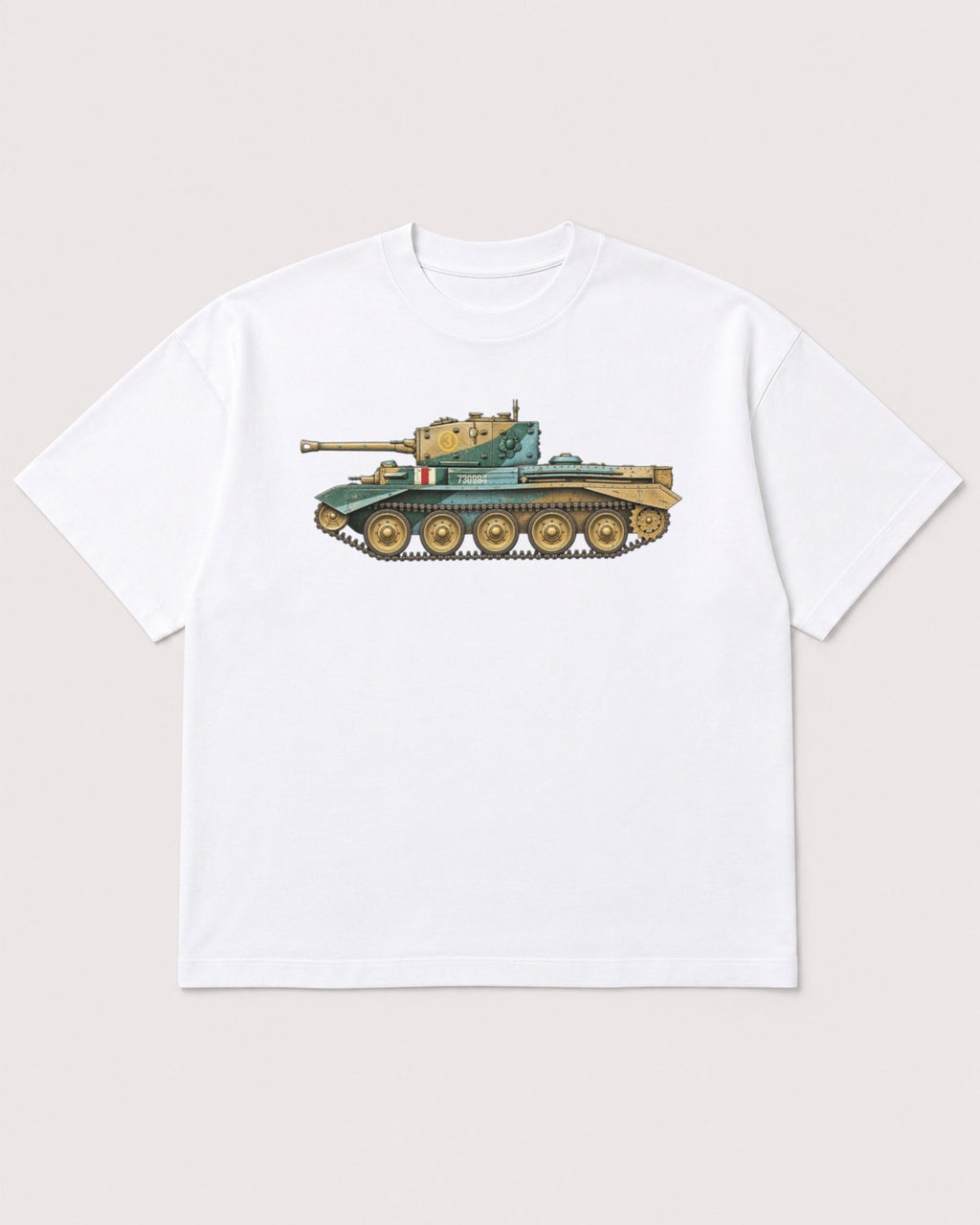 Mockup Boxy Heavyweight Tee White product