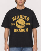 Mockup Boxy Heavyweight Tee Black male close-up 06