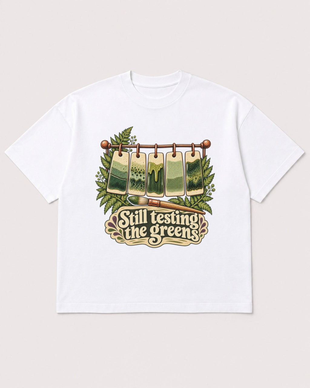 Mockup Boxy Heavyweight Tee White product