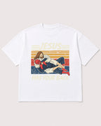 Mockup Boxy Heavyweight Tee White product