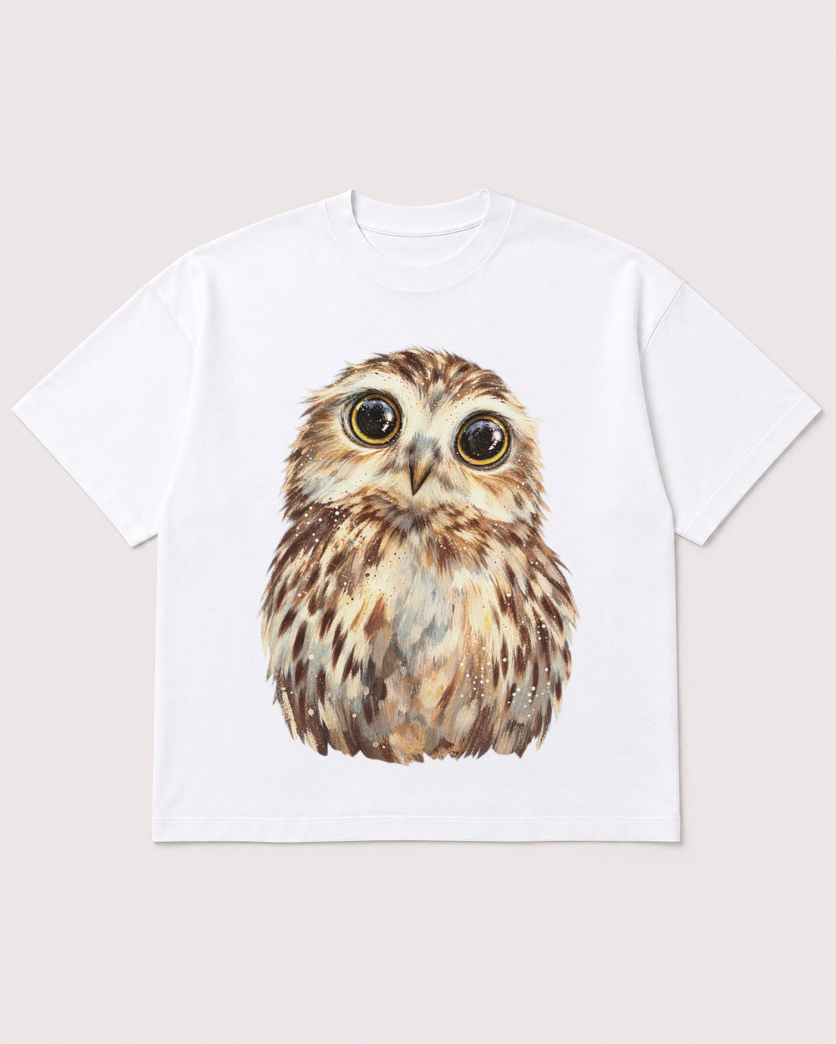 Mockup Boxy Heavyweight Tee White product