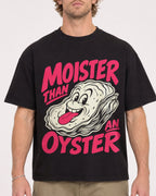 Mockup Boxy Heavyweight Tee Black male close-up 28