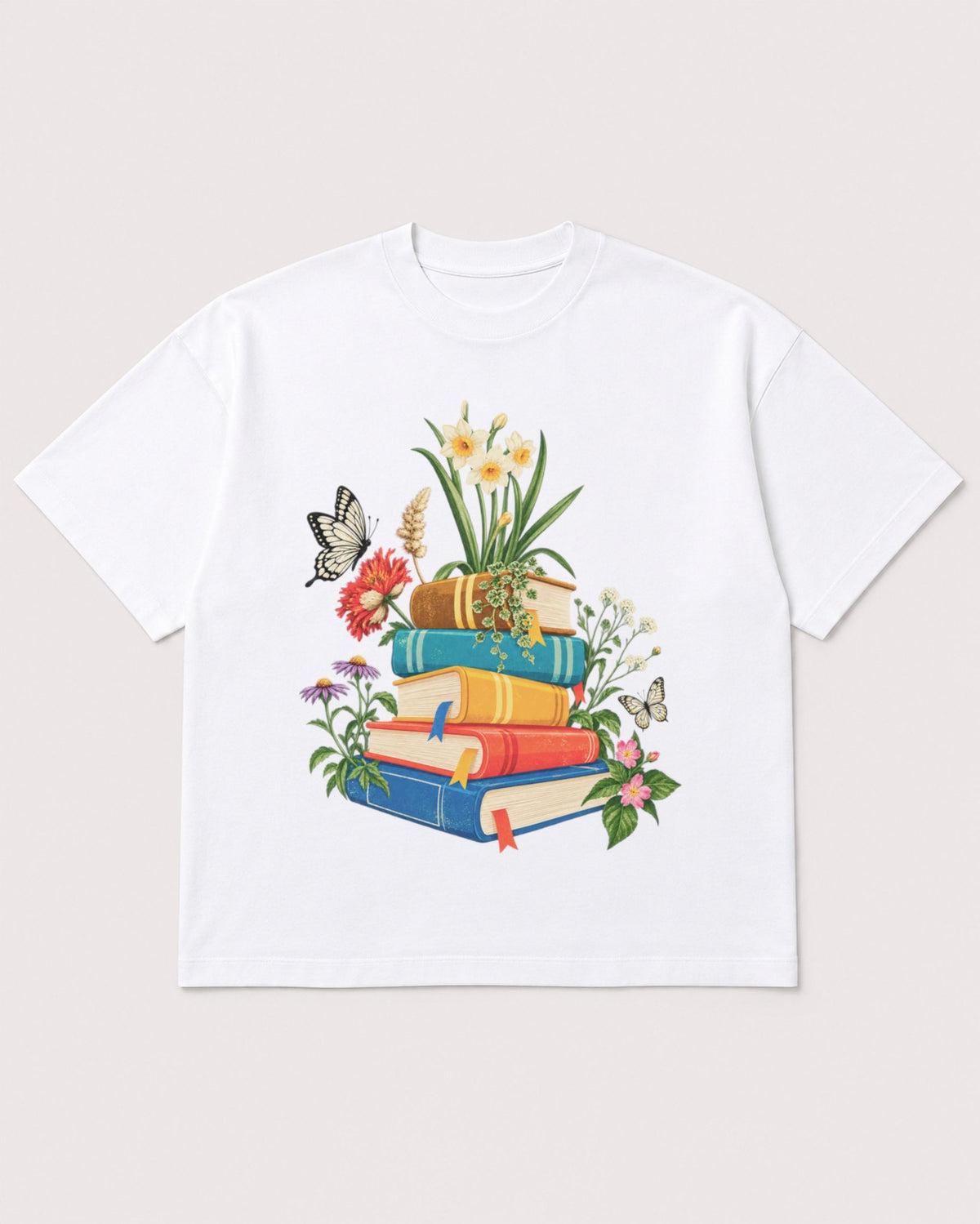 Mockup Boxy Heavyweight Tee White product