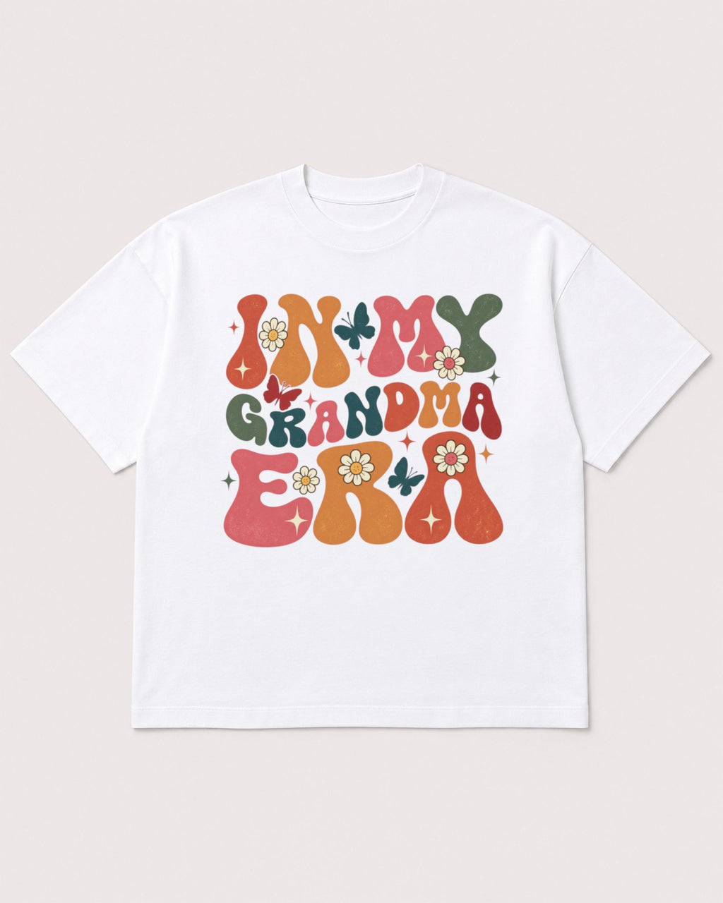 Mockup Boxy Heavyweight Tee White product