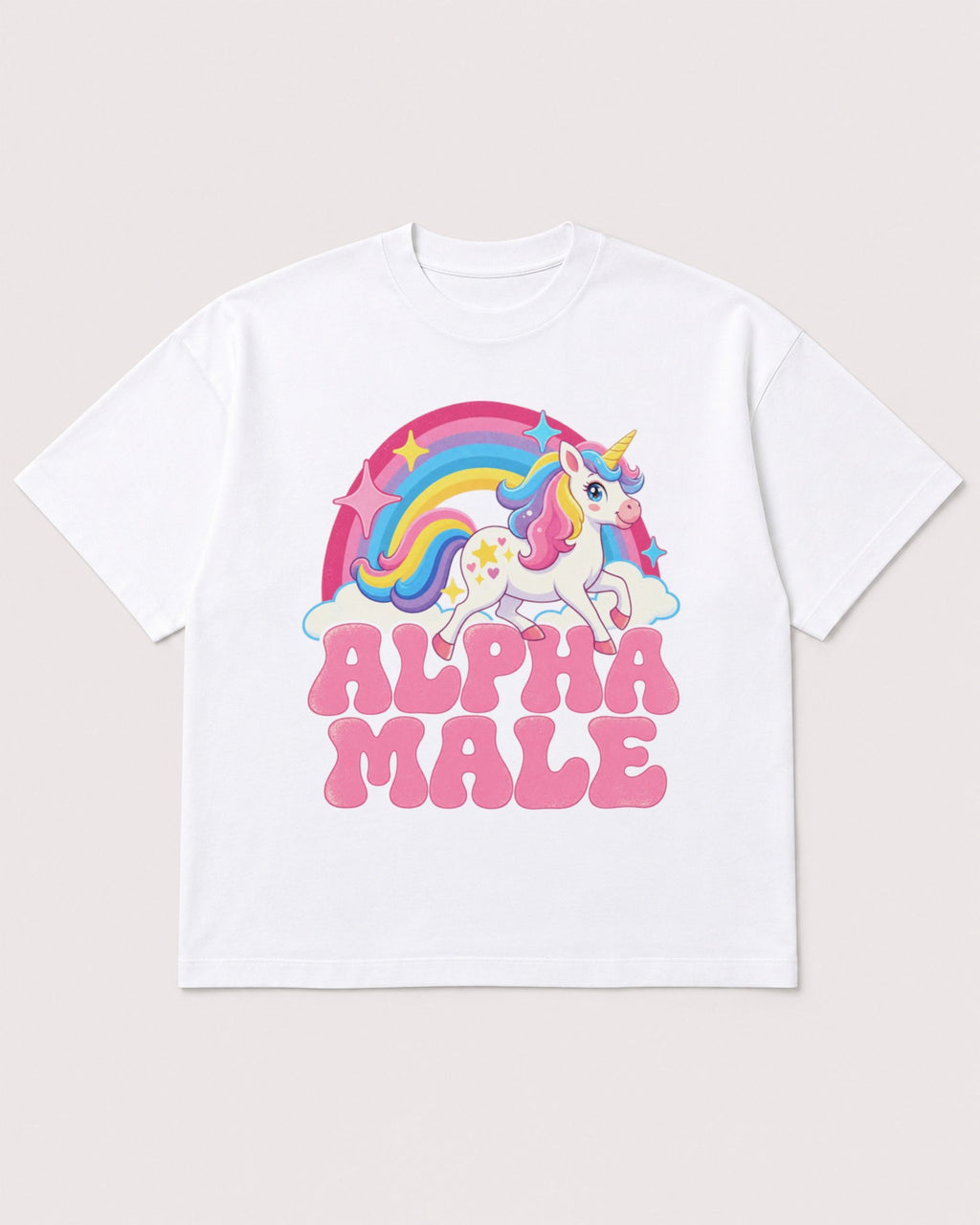 Mockup Boxy Heavyweight Tee White product