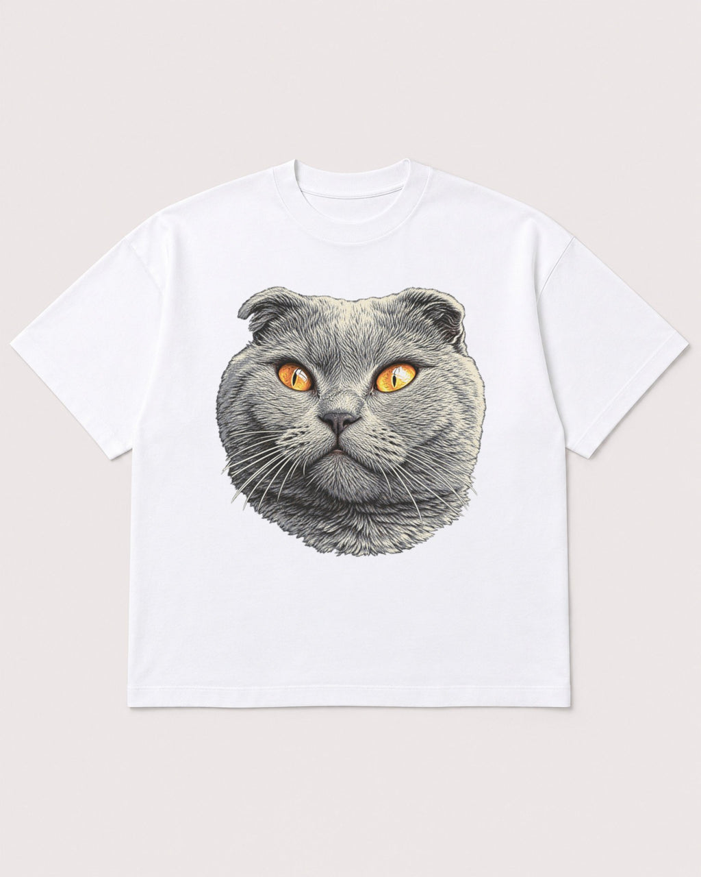 Mockup Boxy Heavyweight Tee White product