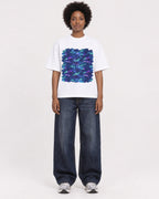 Mockup Boxy Heavyweight Tee White female full-body 14