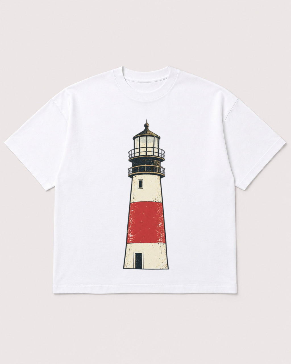 Mockup Boxy Heavyweight Tee White product