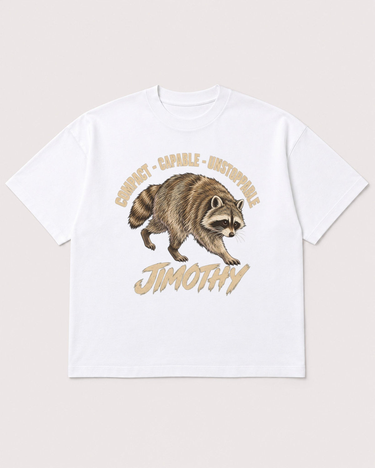 Mockup Boxy Heavyweight Tee White product