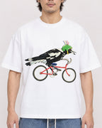 Mockup Boxy Heavyweight Tee White male close-up 03