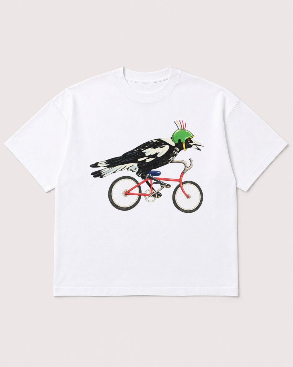 Mockup Boxy Heavyweight Tee White product