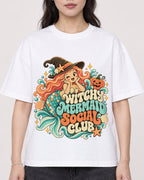 Mockup Boxy Heavyweight Tee White female close-up 03