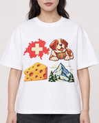Mockup Boxy Heavyweight Tee White female close-up 03