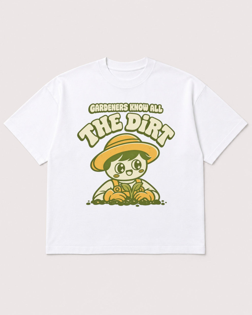 Mockup Boxy Heavyweight Tee White product