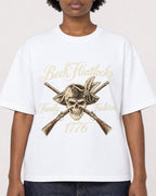 Mockup Boxy Heavyweight Tee White female close-up 14
