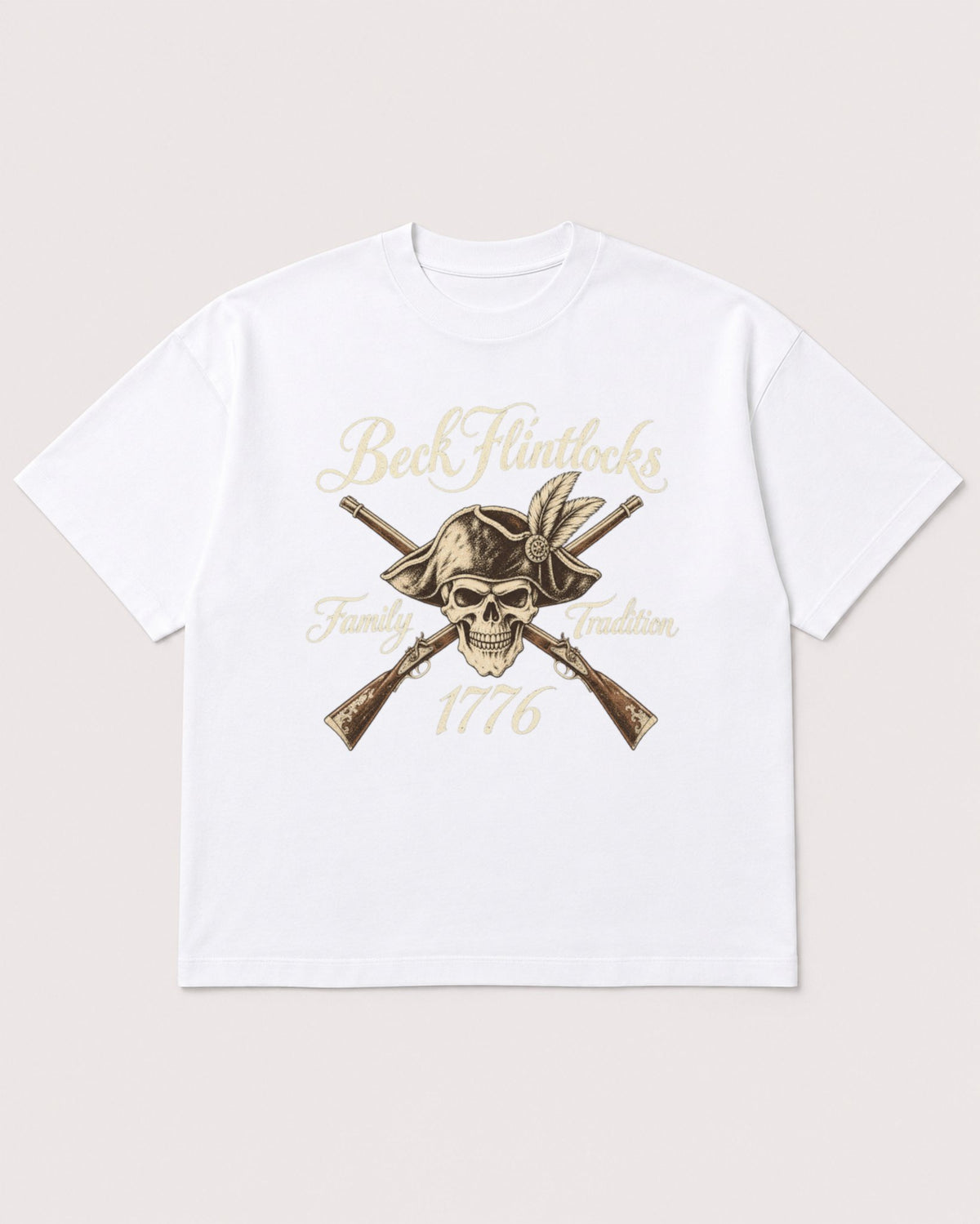 Mockup Boxy Heavyweight Tee White product