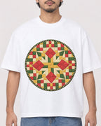 Mockup Boxy Heavyweight Tee White male close-up 02