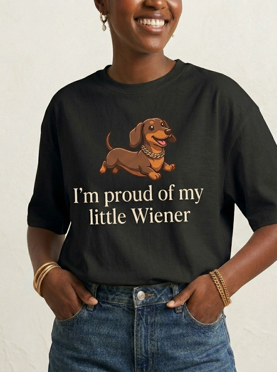 The "Proud Wiener" Satirical Graphic Tee