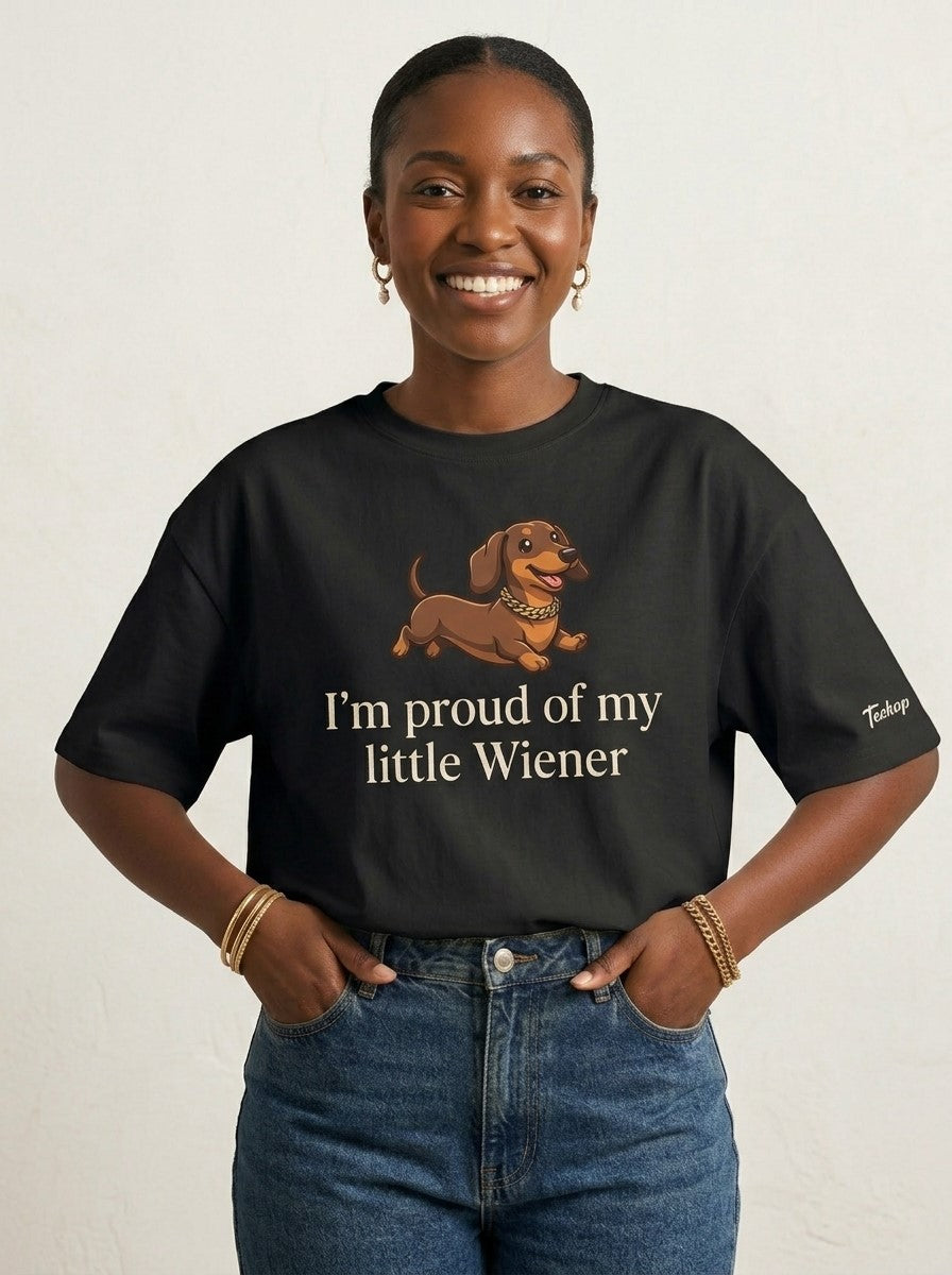 The "Proud Wiener" Satirical Graphic Tee