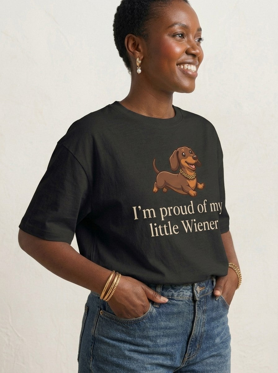 The "Proud Wiener" Satirical Graphic Tee