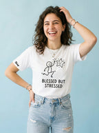 The "Blessed But Stressed" Artifact Tee