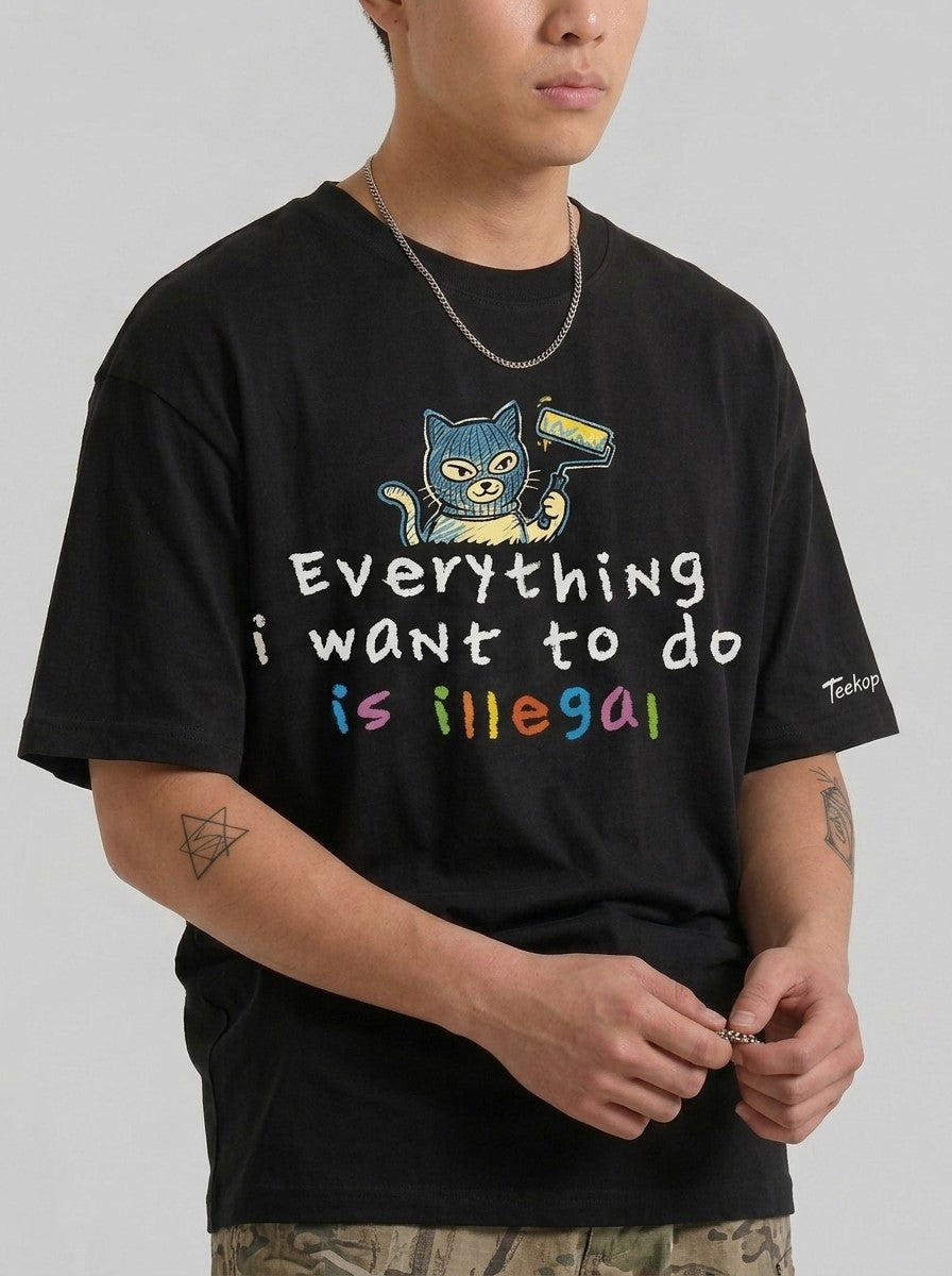 "The Urban Rebel" Graphic Tee