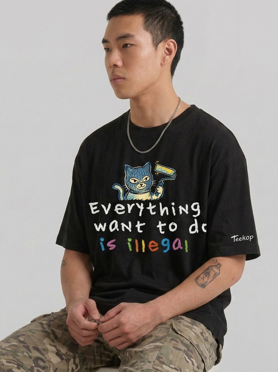 "The Urban Rebel" Graphic Tee