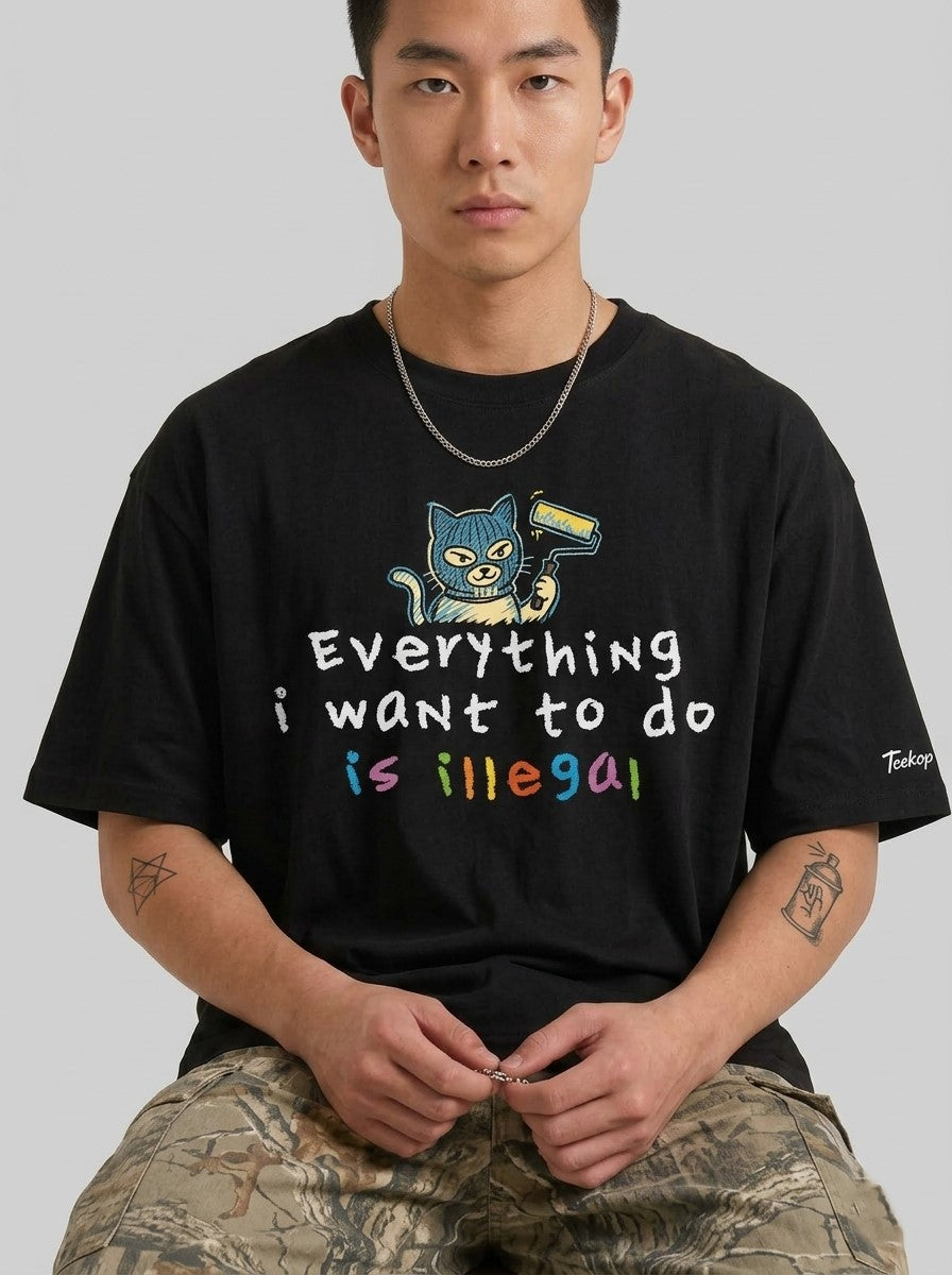 "The Urban Rebel" Graphic Tee