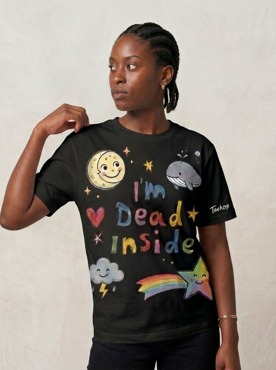 The "Rainbow Emo" Satirical Graphic Tee