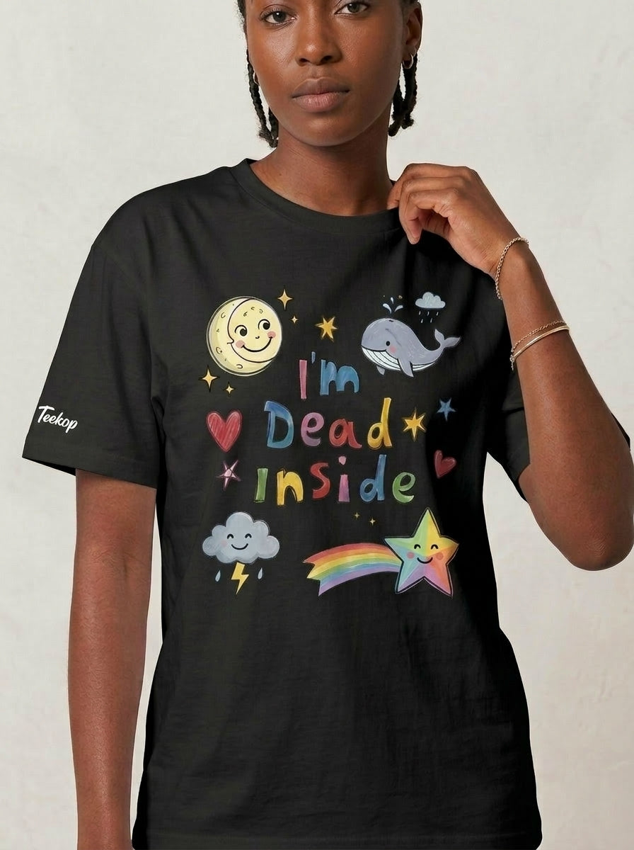 The "Rainbow Emo" Satirical Graphic Tee