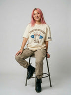 "Strike Out Socializing" Retro Bowling League Tee.