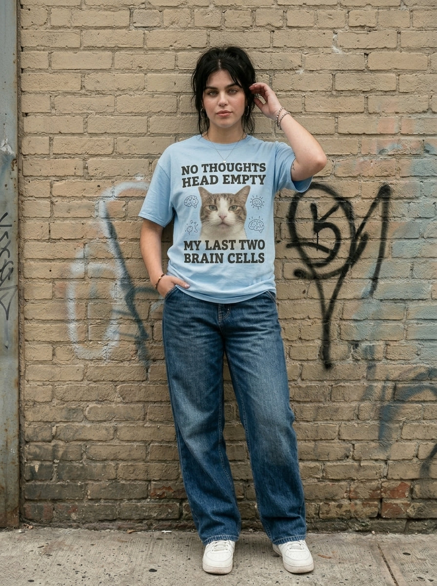 The Cognitive Deficit "Head Empty" Artifact Tee