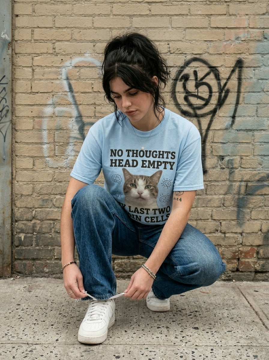 The Cognitive Deficit "Head Empty" Artifact Tee