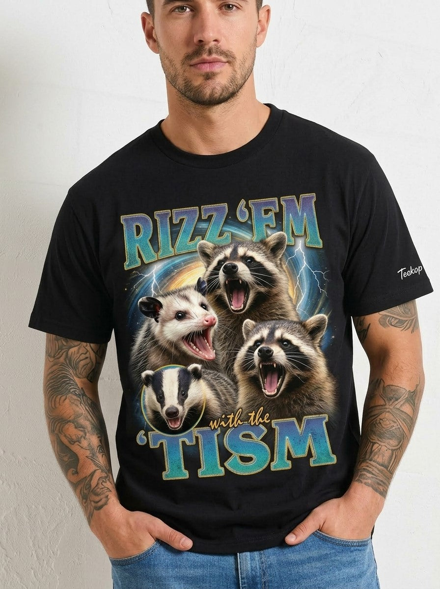 The "Chaotic Charisma" Vintage Graphic Tee