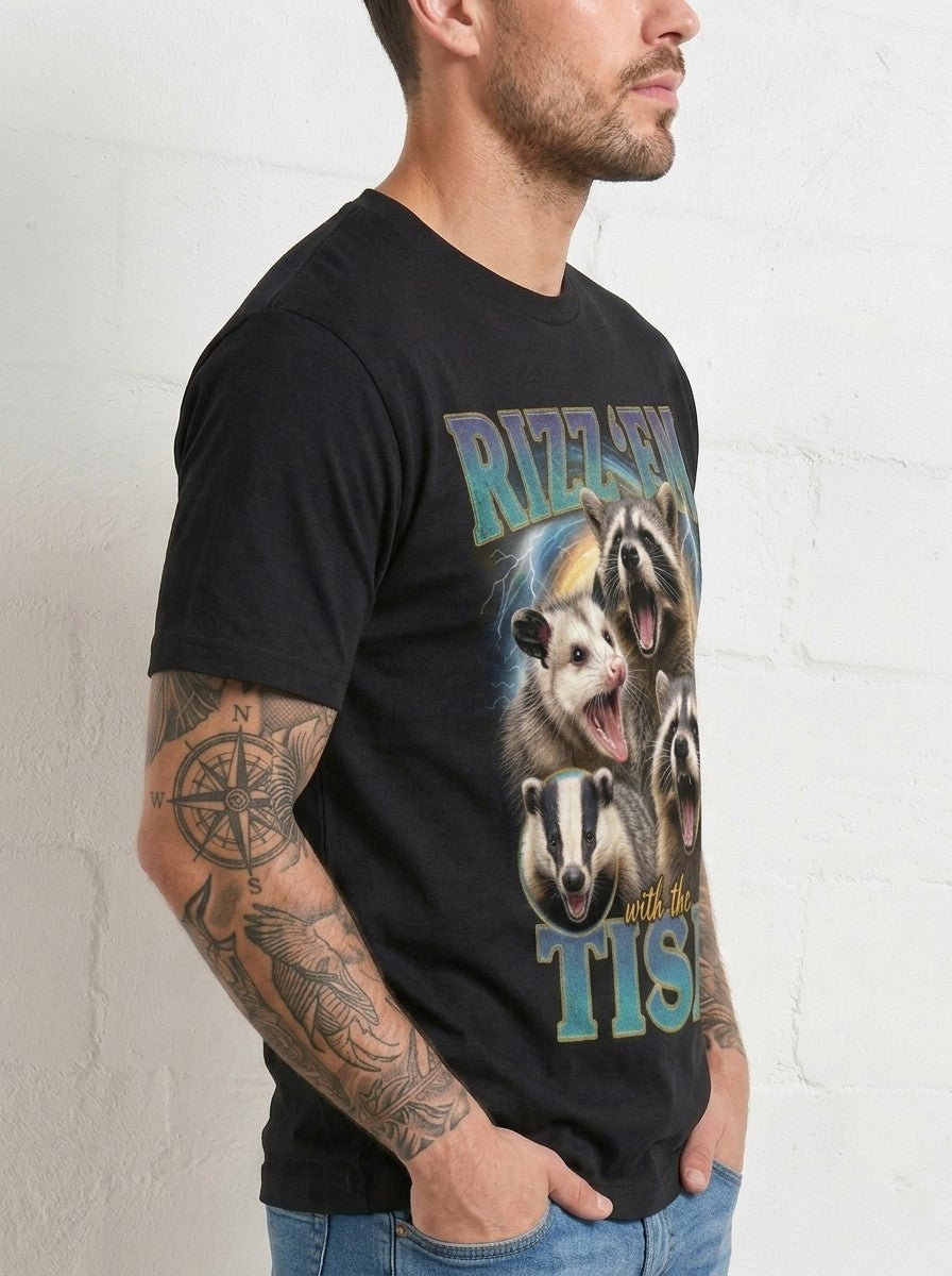 The "Chaotic Charisma" Vintage Graphic Tee