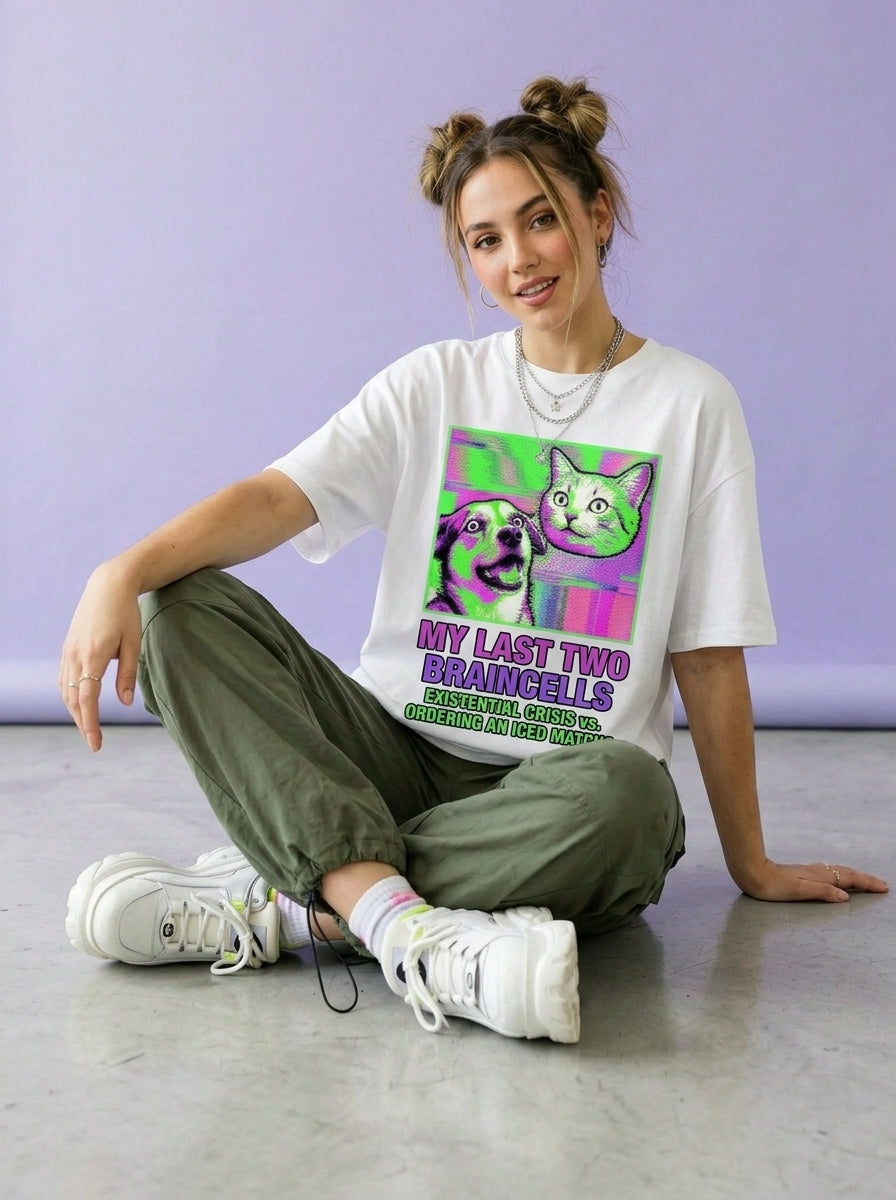 The "Matcha vs. Abyss" Glitch Artifact Tee