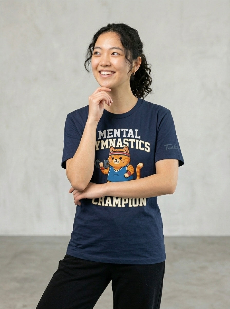 The "Mental Gymnastics Champion" Tee