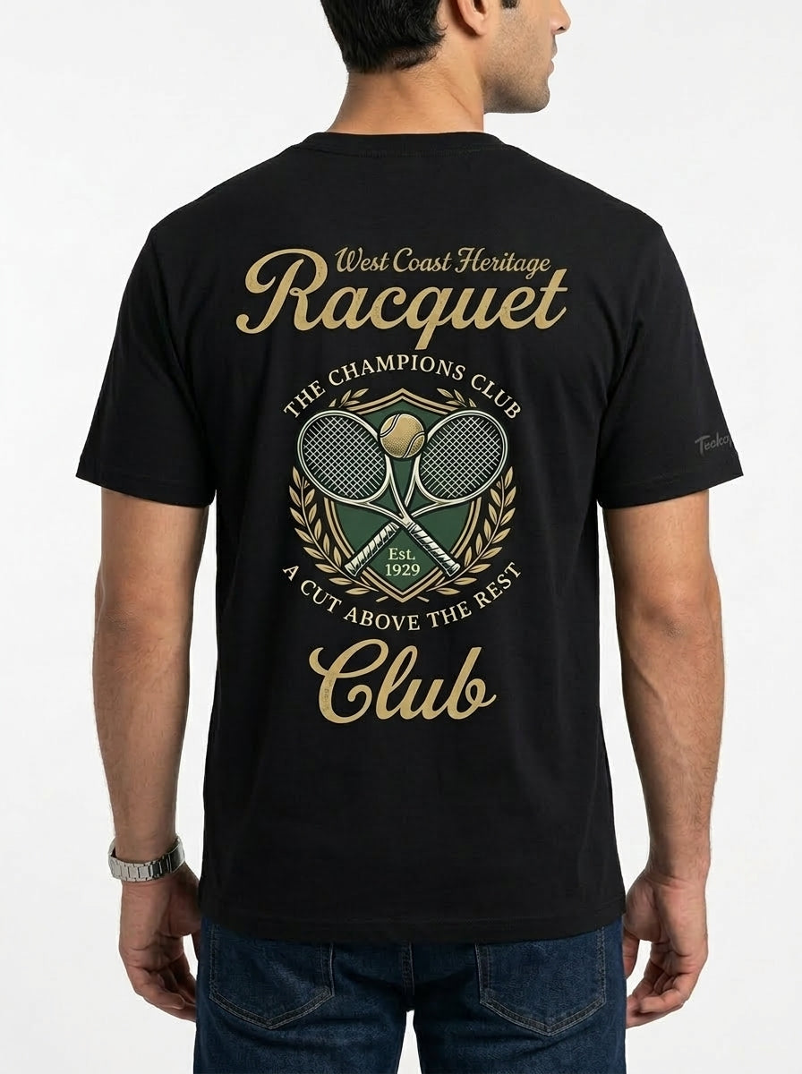 West Coast Heritage Racquet Club Graphic Tee