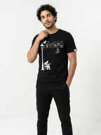 TEEKOP "THE MIDNIGHT BUSKER" GRAPHIC TEE