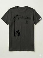 TEEKOP "THE MIDNIGHT BUSKER" GRAPHIC TEE