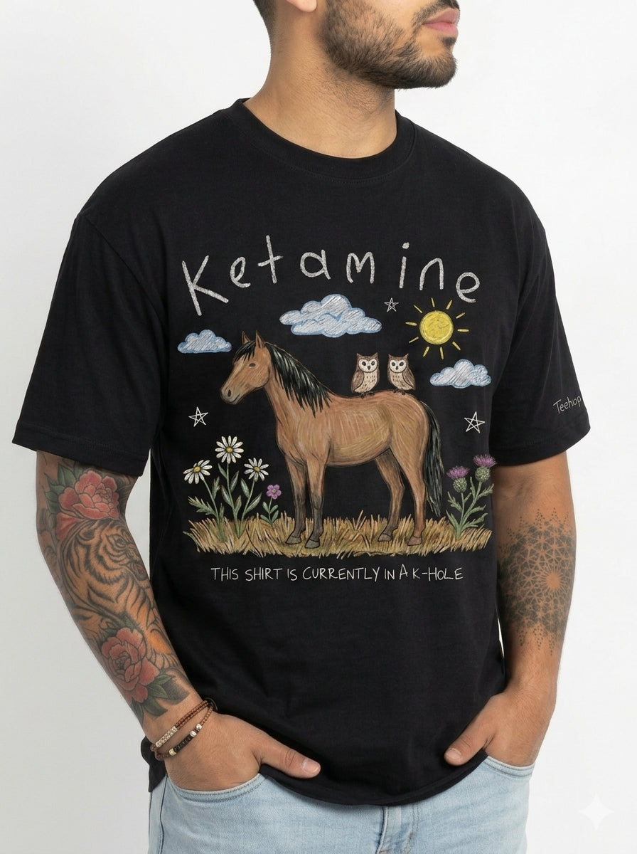 The Abstract Void Sketch Graphic Tee