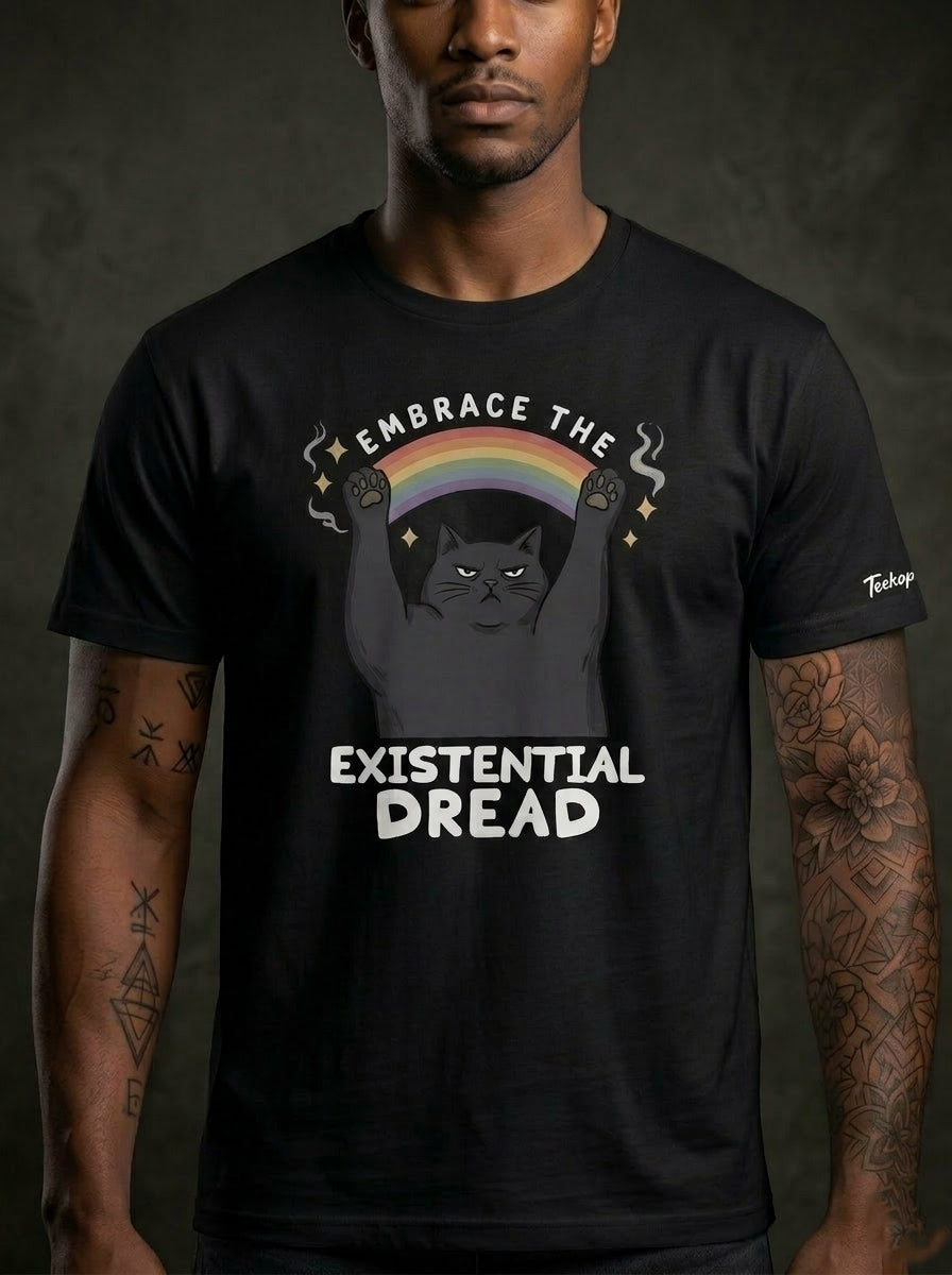 The "Grumpy Existentialism" Graphic Tee