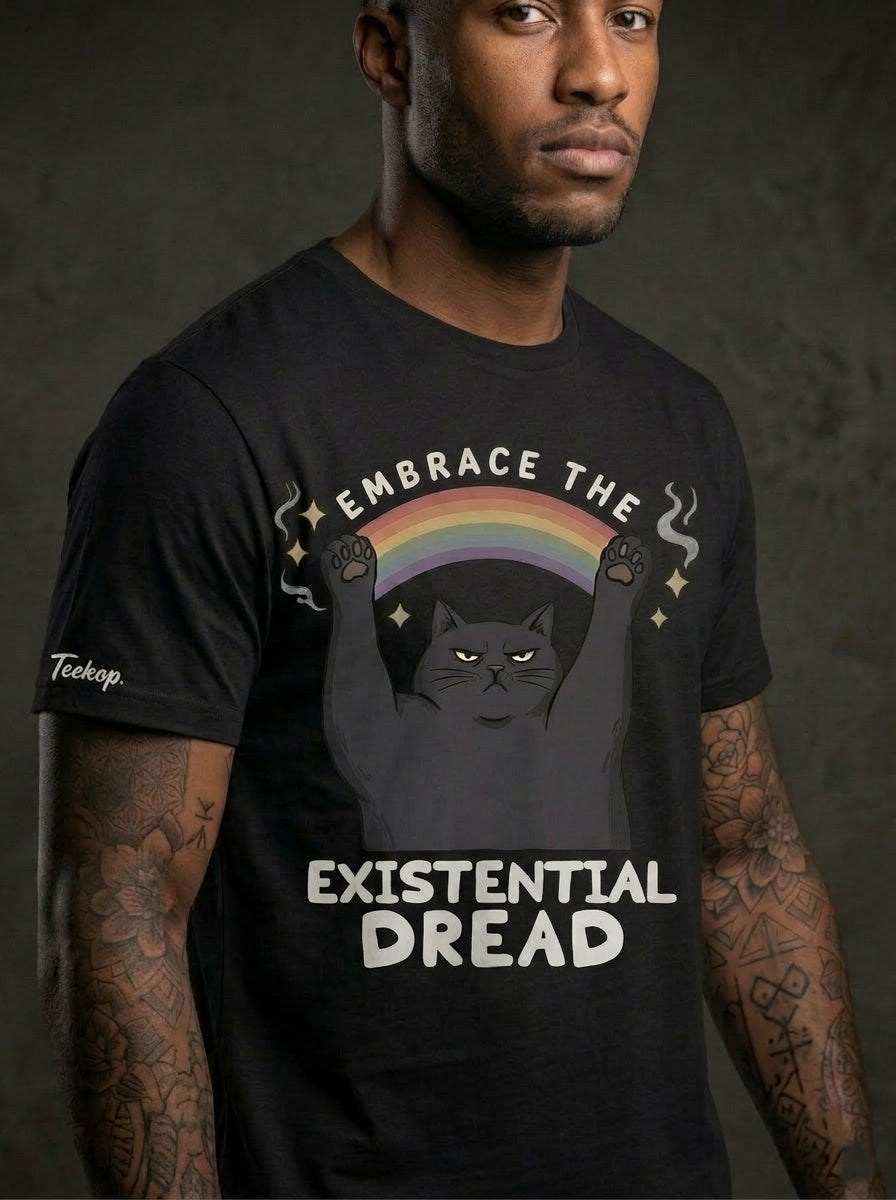 The "Grumpy Existentialism" Graphic Tee