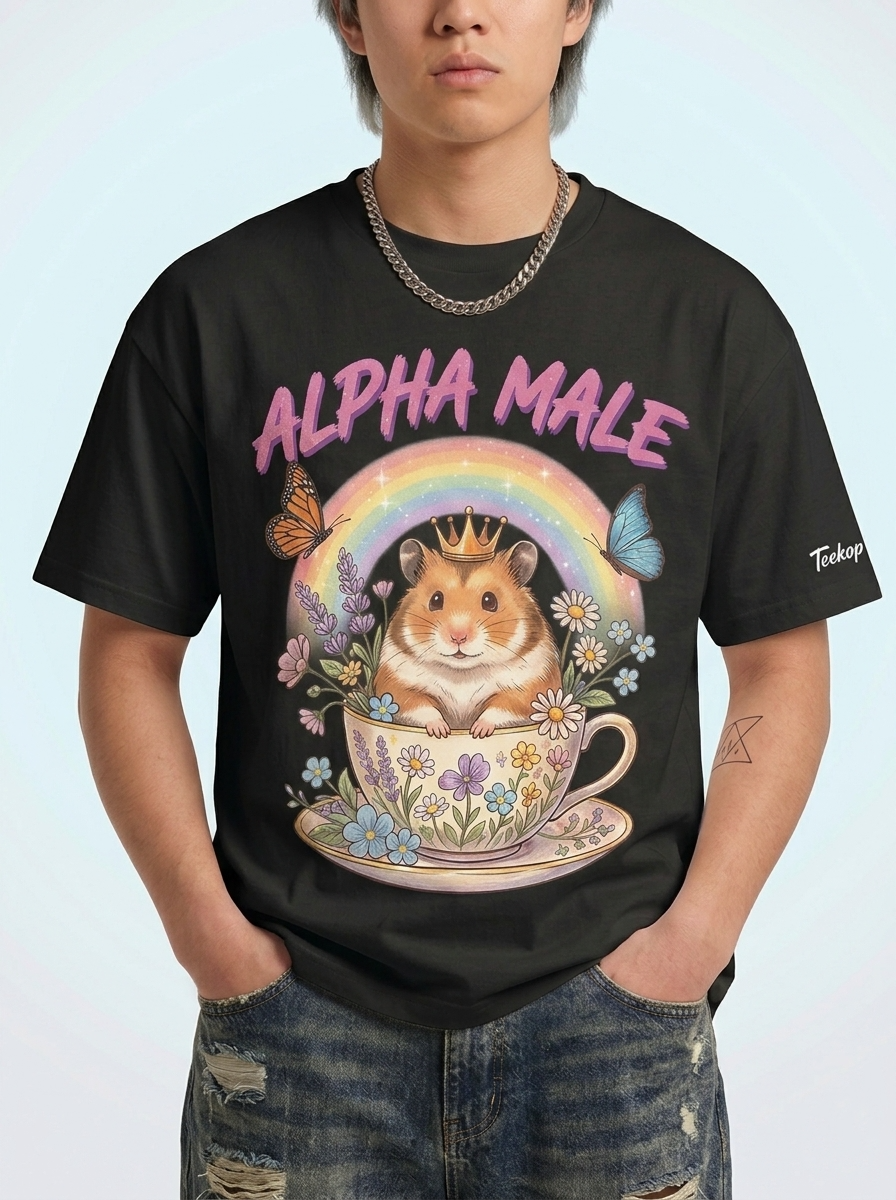The "Alpha Male" Satirical Graphic Tee